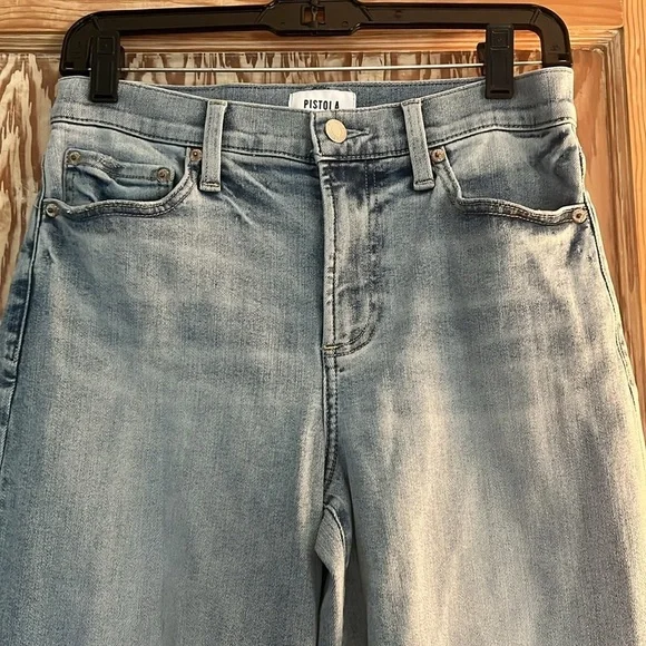 Pistola IZZY MID RISE WIDE LEG CROP JEAN - STRIVE, 28 - Picture 4 of 9